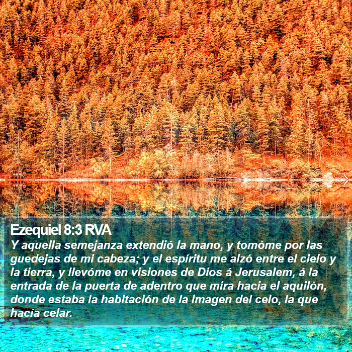 Ezequiel 8:3 RVA Bible Study