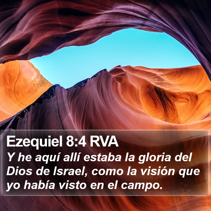 Ezequiel 8:4 RVA Bible Study