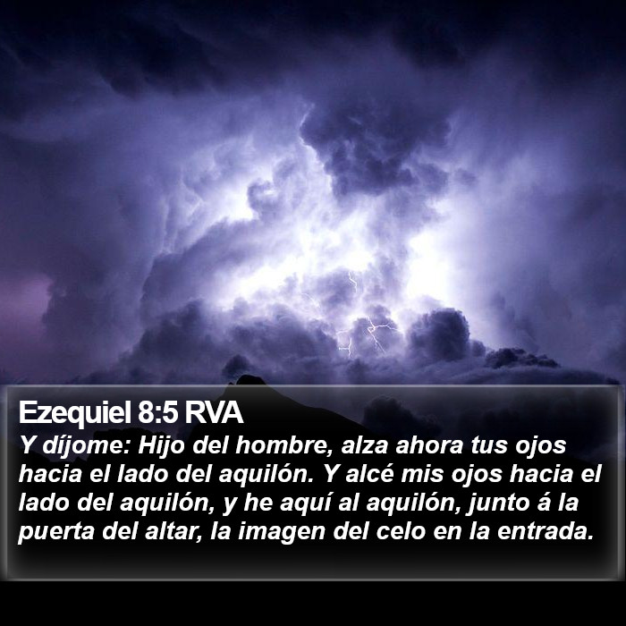 Ezequiel 8:5 RVA Bible Study