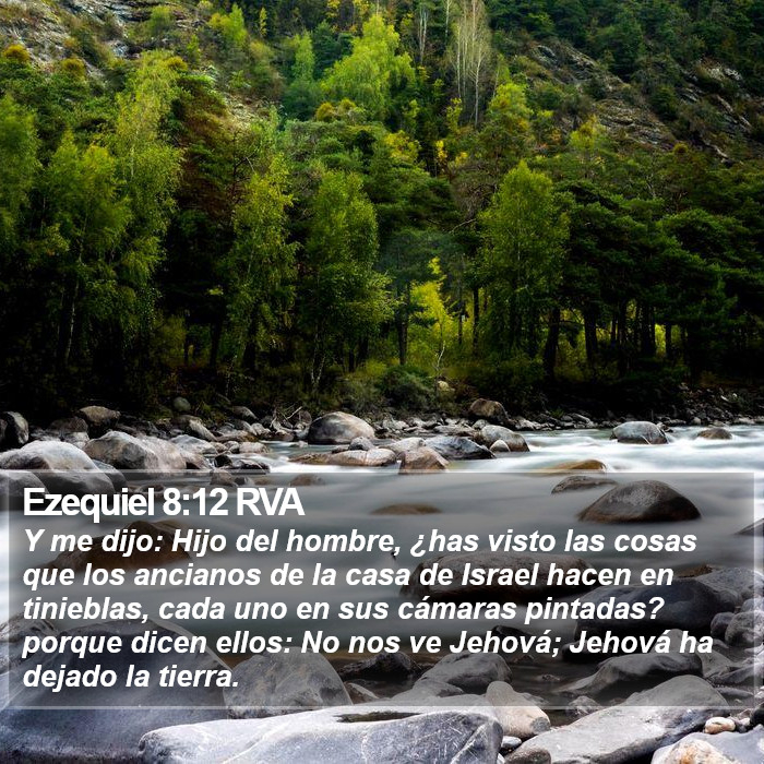 Ezequiel 8:12 RVA Bible Study