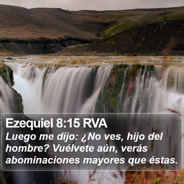 Ezequiel 8:15 RVA Bible Study