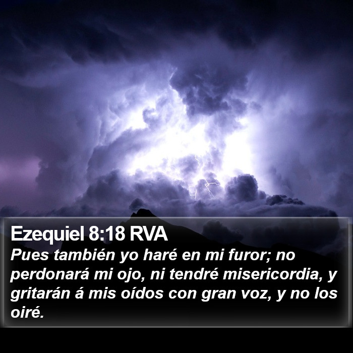 Ezequiel 8:18 RVA Bible Study