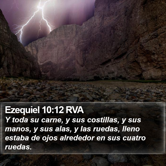 Ezequiel 10:12 RVA Bible Study