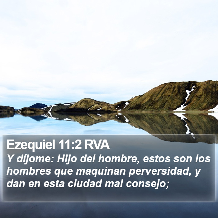 Ezequiel 11:2 RVA Bible Study