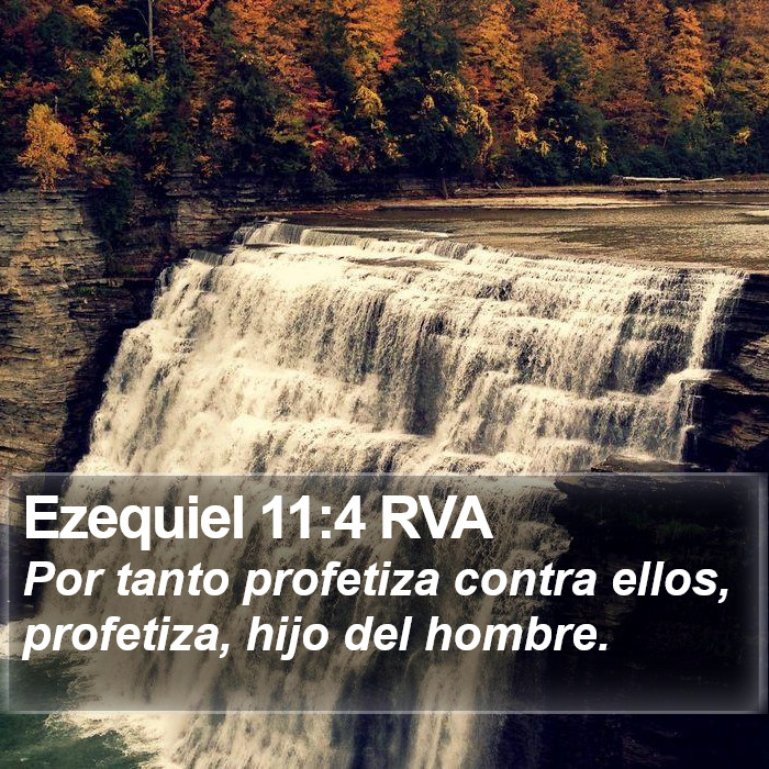 Ezequiel 11:4 RVA Bible Study