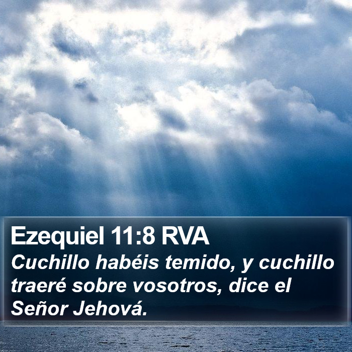 Ezequiel 11:8 RVA Bible Study