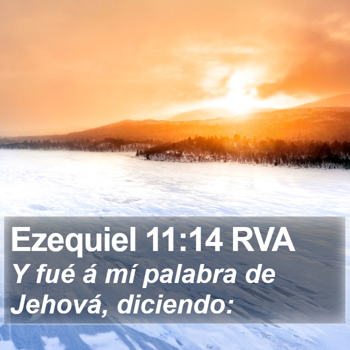 Ezequiel 11:14 RVA Bible Study