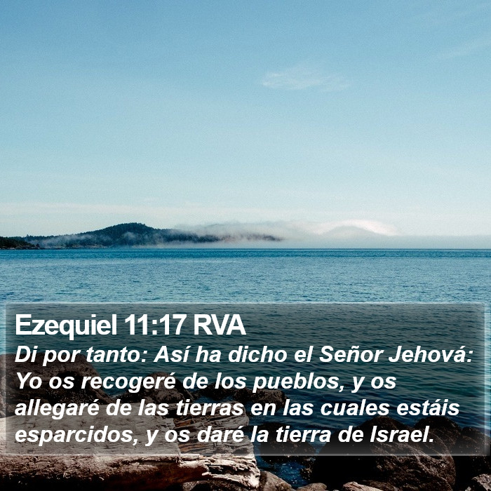 Ezequiel 11:17 RVA Bible Study