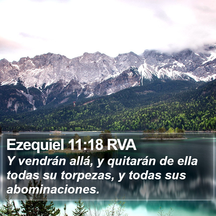 Ezequiel 11:18 RVA Bible Study