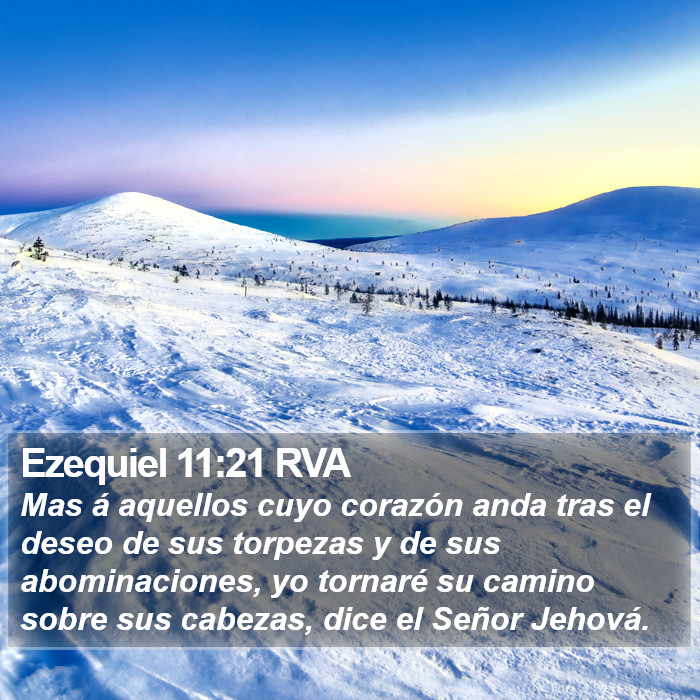 Ezequiel 11:21 RVA Bible Study