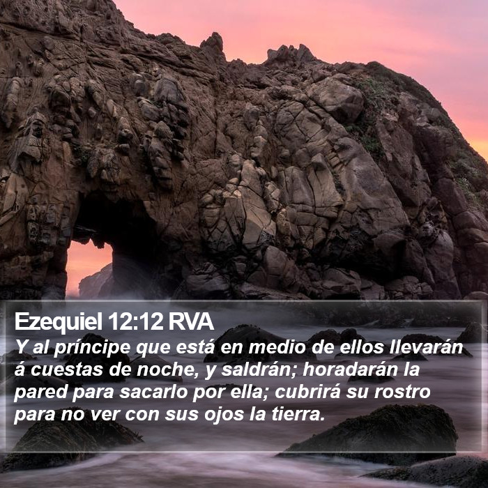 Ezequiel 12:12 RVA Bible Study