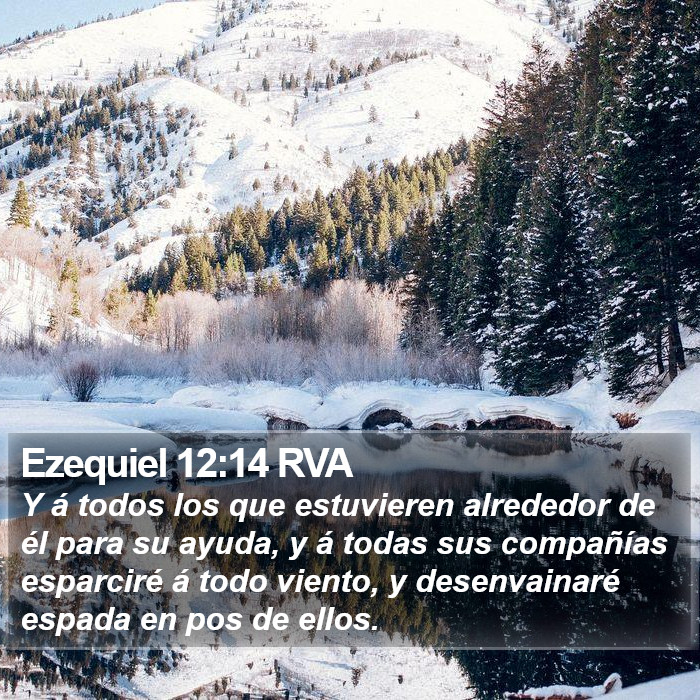 Ezequiel 12:14 RVA Bible Study