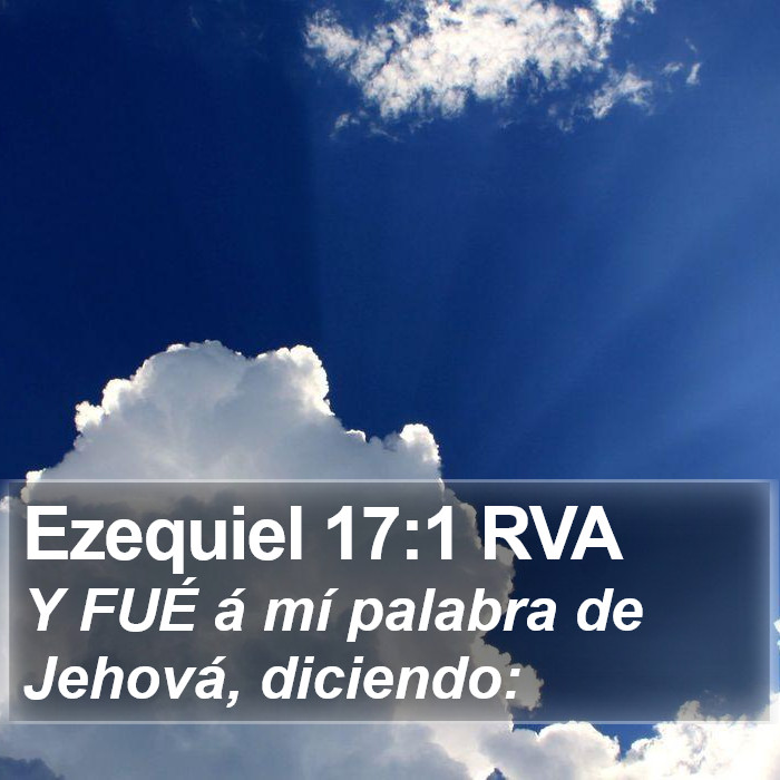 Ezequiel 17:1 RVA Bible Study