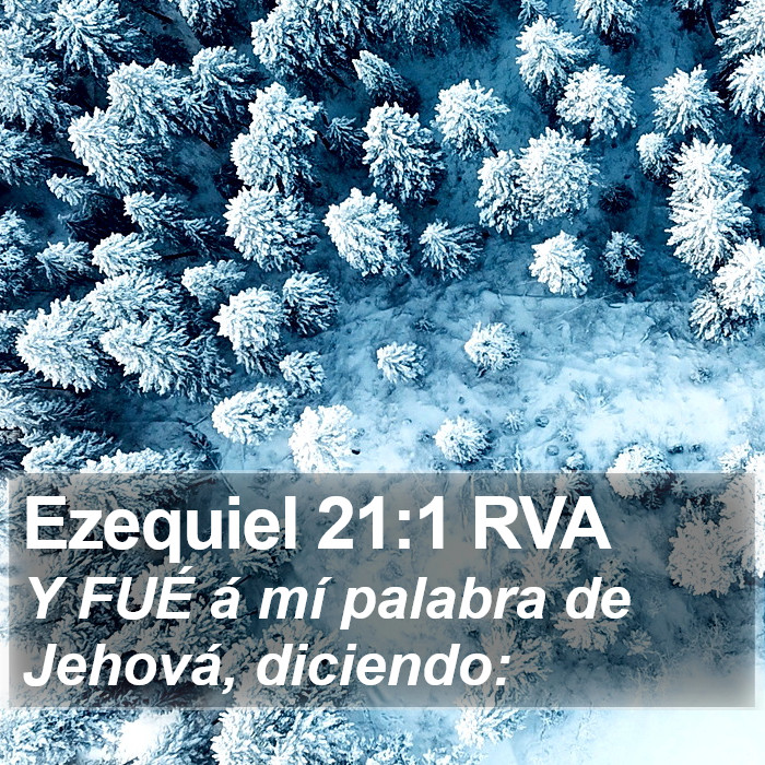 Ezequiel 21:1 RVA Bible Study