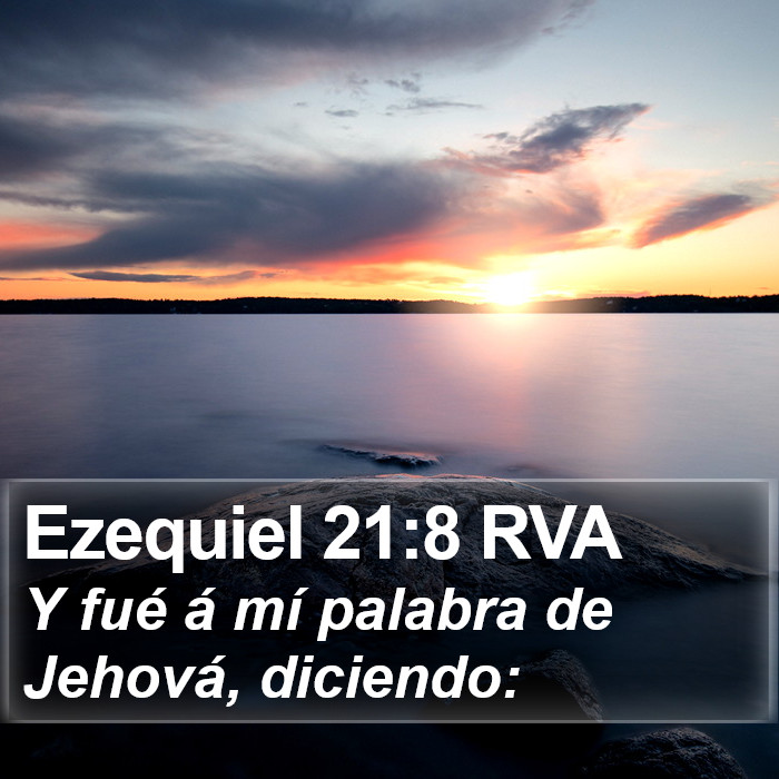 Ezequiel 21:8 RVA Bible Study