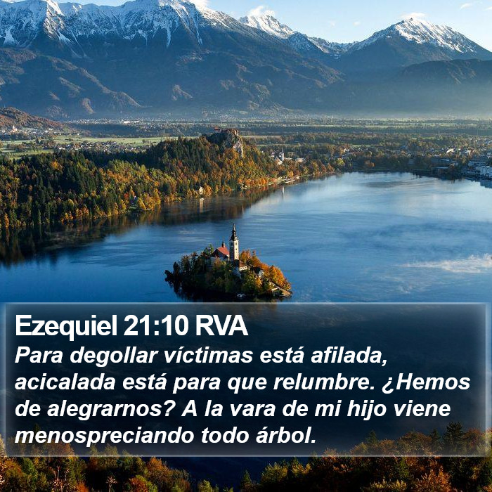 Ezequiel 21:10 RVA Bible Study