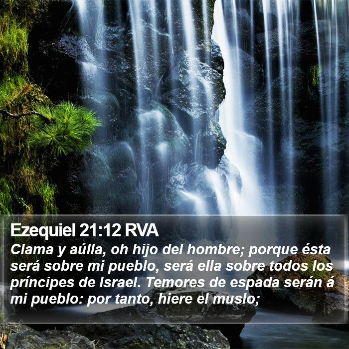 Ezequiel 21:12 RVA Bible Study