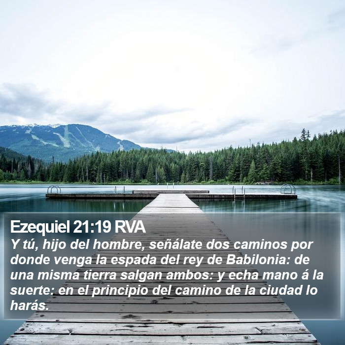 Ezequiel 21:19 RVA Bible Study