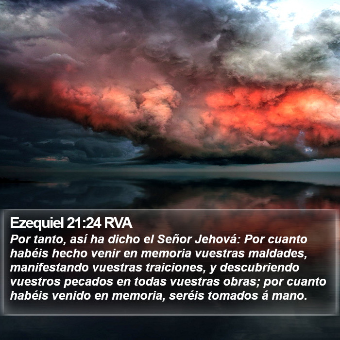 Ezequiel 21:24 RVA Bible Study