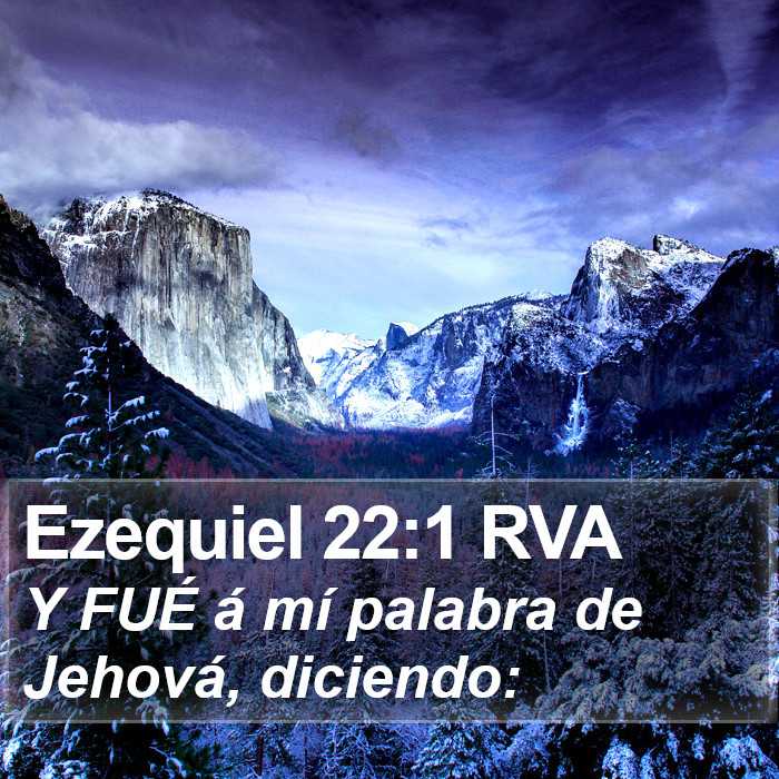 Ezequiel 22:1 RVA Bible Study