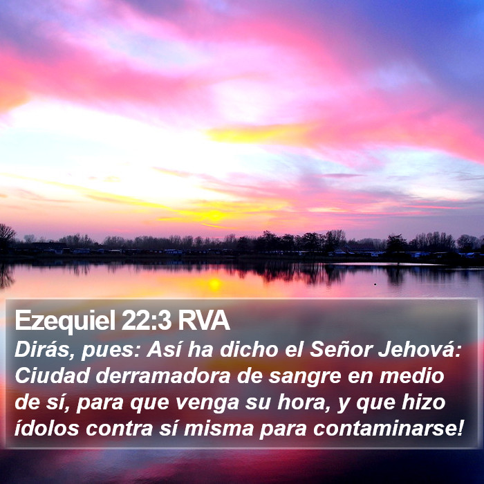 Ezequiel 22:3 RVA Bible Study