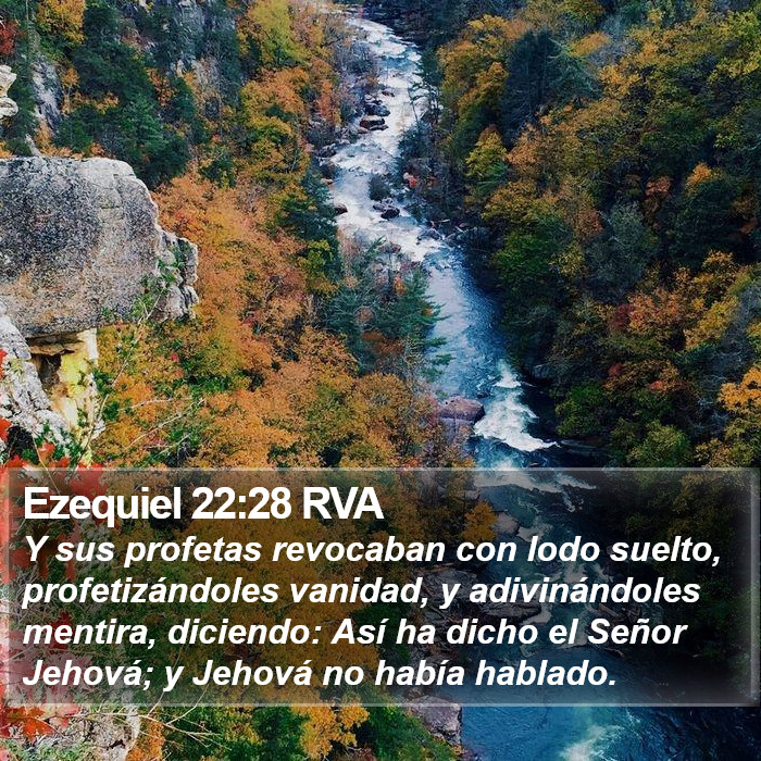 Ezequiel 22:28 RVA Bible Study