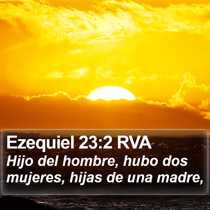 Ezequiel 23:2 RVA Bible Study