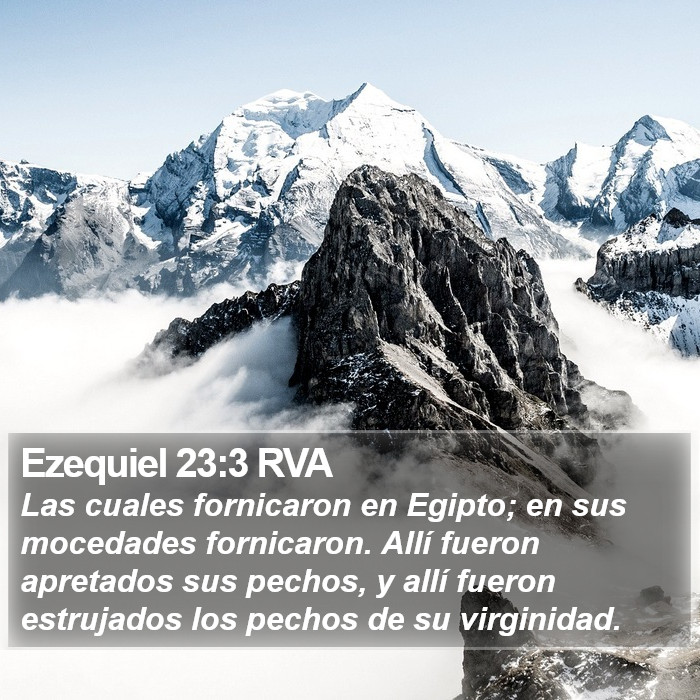 Ezequiel 23:3 RVA Bible Study