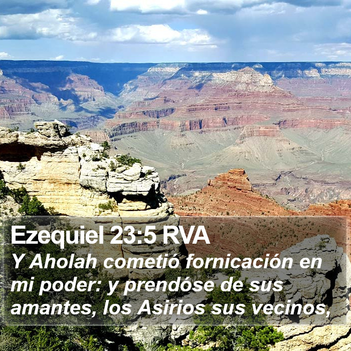 Ezequiel 23:5 RVA Bible Study