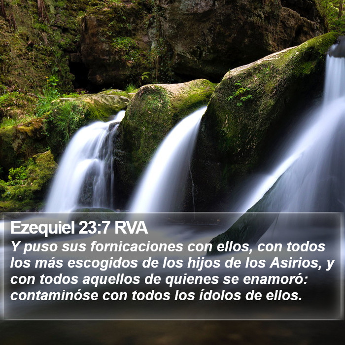 Ezequiel 23:7 RVA Bible Study