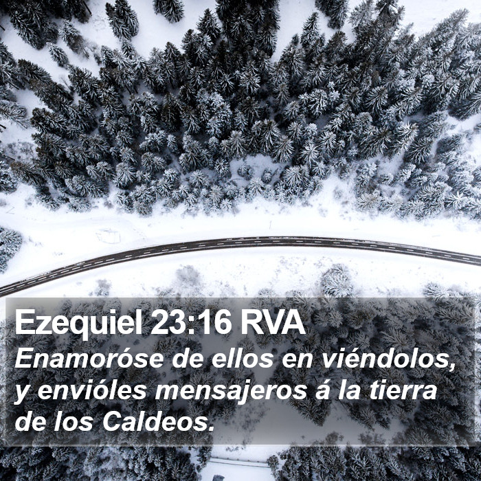 Ezequiel 23:16 RVA Bible Study