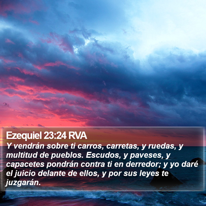 Ezequiel 23:24 RVA Bible Study