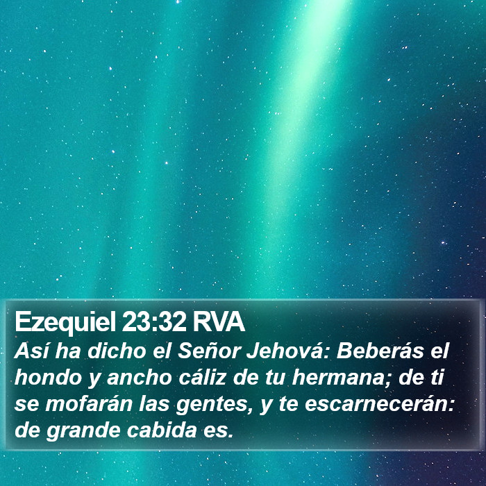 Ezequiel 23:32 RVA Bible Study