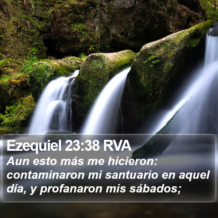 Ezequiel 23:38 RVA Bible Study