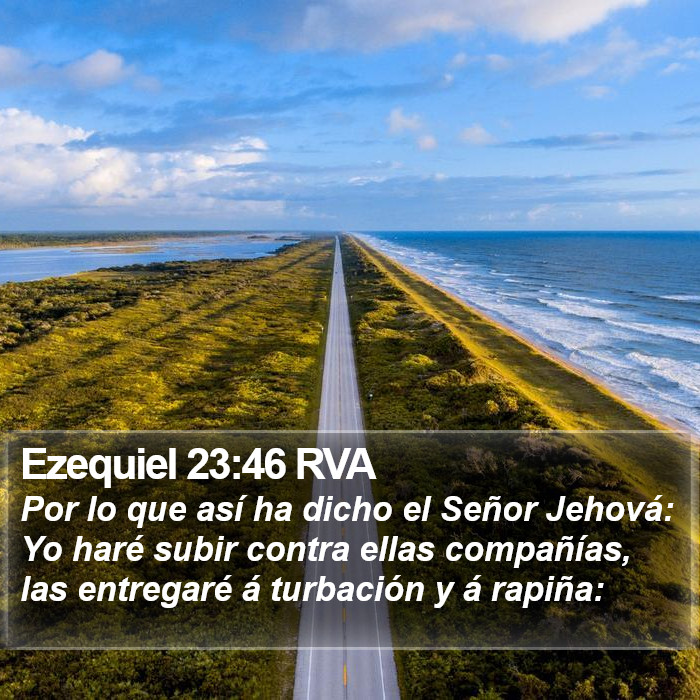 Ezequiel 23:46 RVA Bible Study