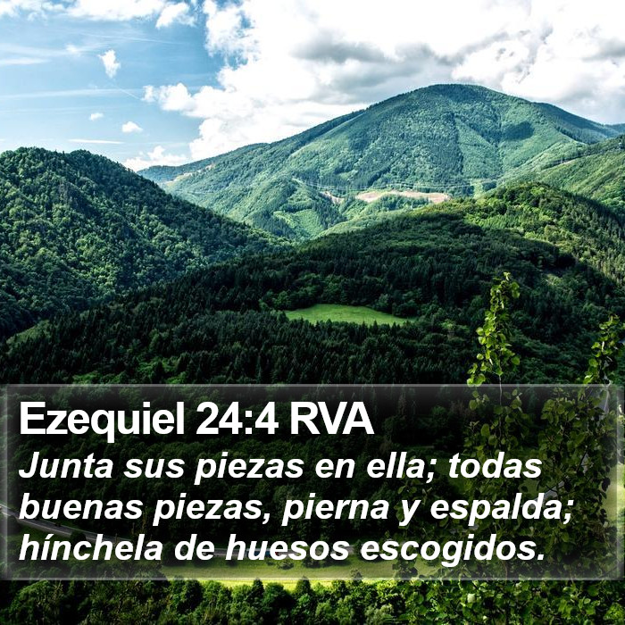 Ezequiel 24:4 RVA Bible Study