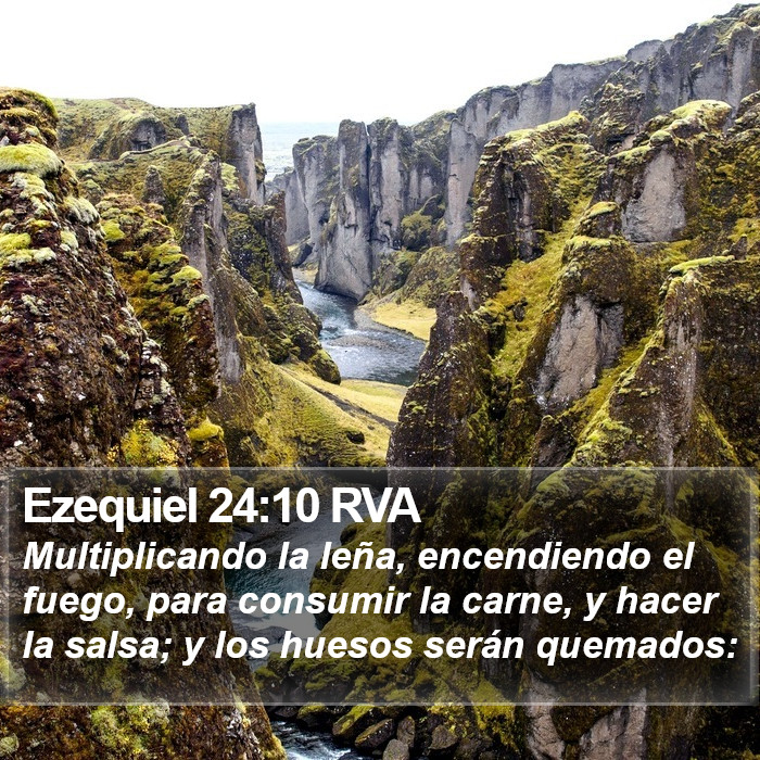 Ezequiel 24:10 RVA Bible Study