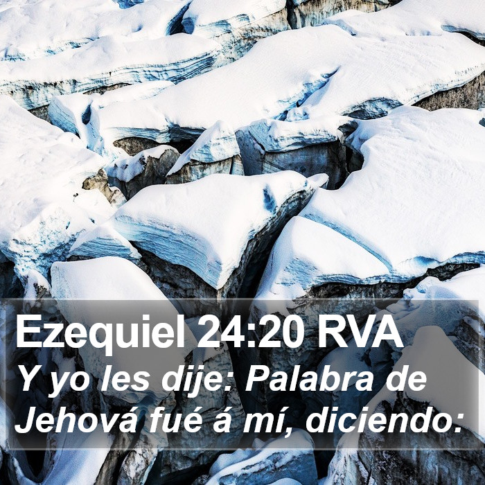 Ezequiel 24:20 RVA Bible Study