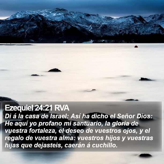 Ezequiel 24:21 RVA Bible Study