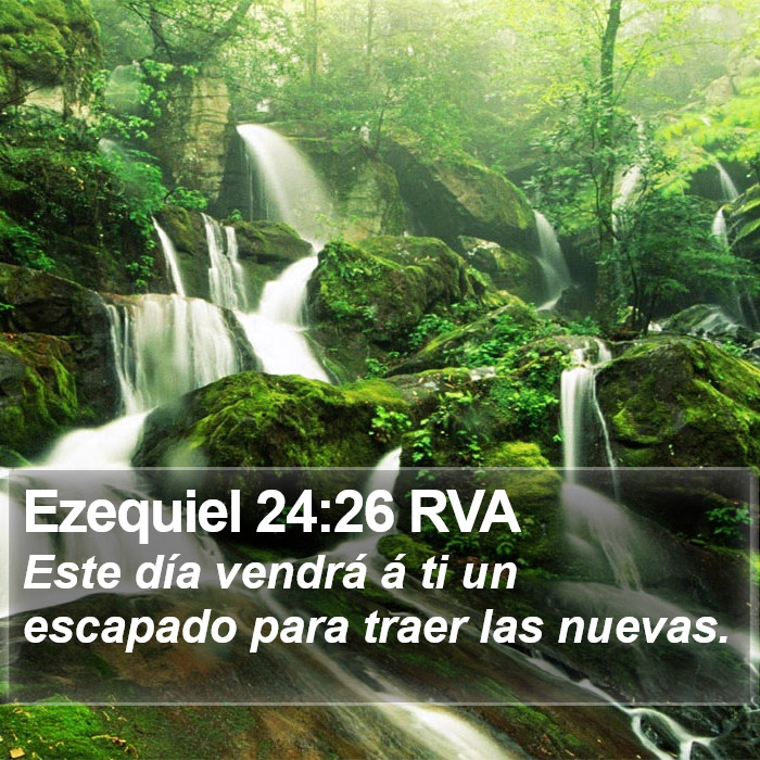 Ezequiel 24:26 RVA Bible Study