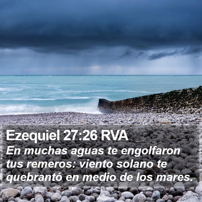 Ezequiel 27:26 RVA Bible Study