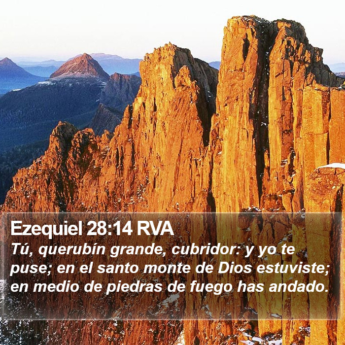 Ezequiel 28:14 RVA Bible Study