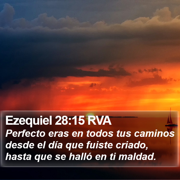 Ezequiel 28:15 RVA Bible Study