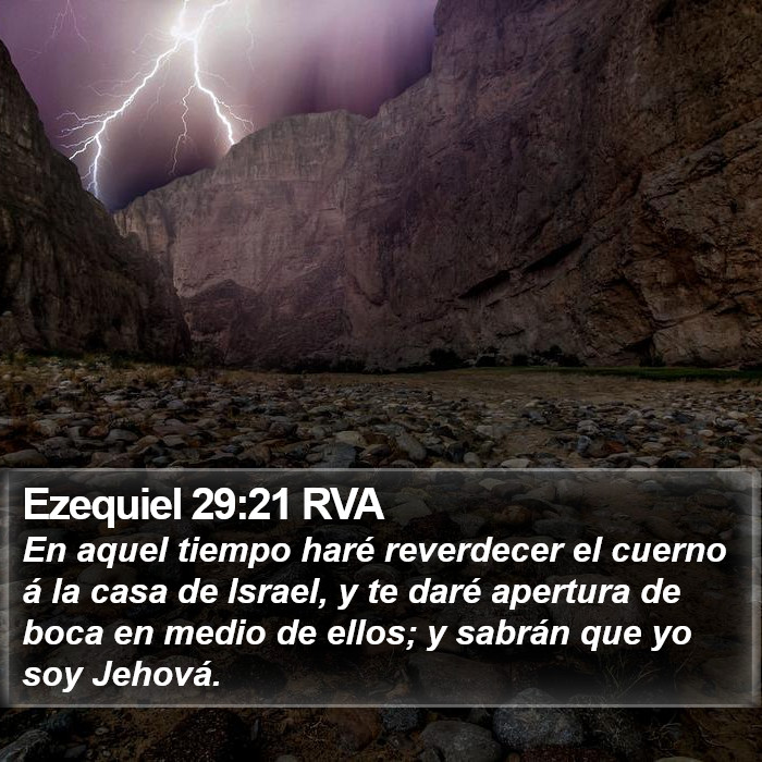 Ezequiel 29:21 RVA Bible Study