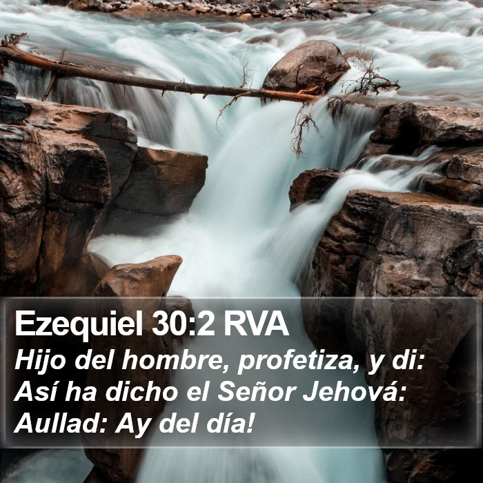 Ezequiel 30:2 RVA Bible Study