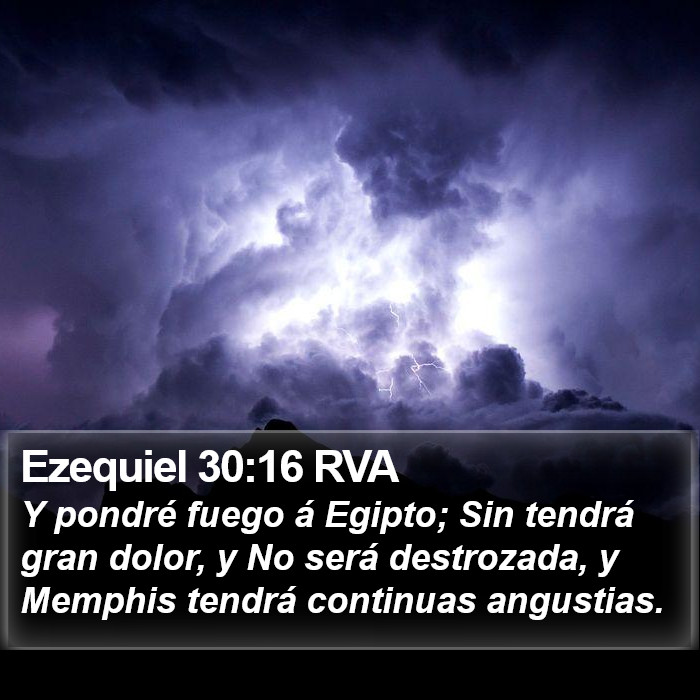 Ezequiel 30:16 RVA Bible Study