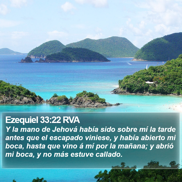 Ezequiel 33:22 RVA Bible Study