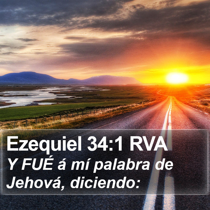 Ezequiel 34:1 RVA Bible Study