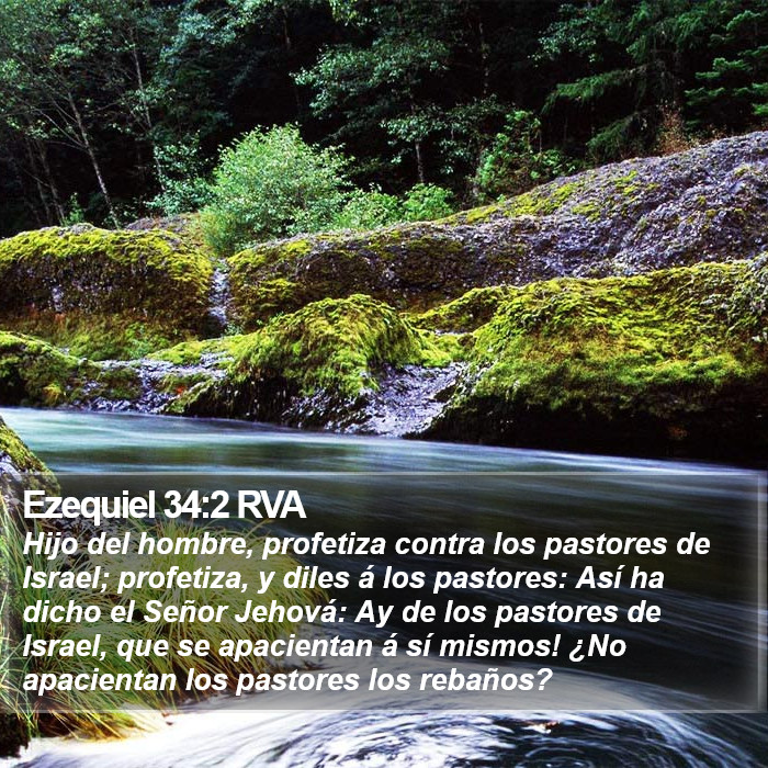 Ezequiel 34:2 RVA Bible Study