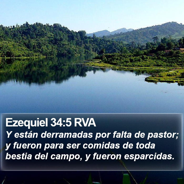 Ezequiel 34:5 RVA Bible Study